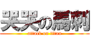 哭哭の馬刺 (attack on titan)