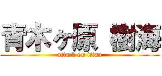 青木ヶ原 樹海 (attack on titan)