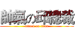 帥氣の邱總裁 (attack on titan)