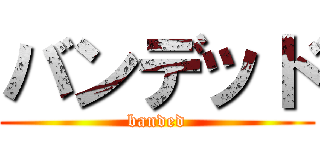 バンデッド (banded)