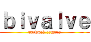 ｂｉｖａｌｖｅ (network camera)