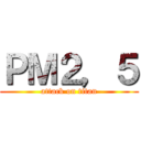 ＰＭ２，５ (attack on titan)
