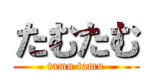 たむたむ (tamu tamu)