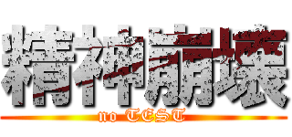 精神崩壊 (no TEST)