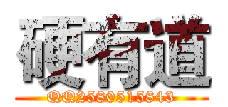 硬有道 (QQ2580515843)