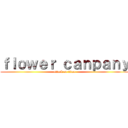 ｆｌｏｗｅｒ ｃａｎｐａｎｙ (attack on titan)