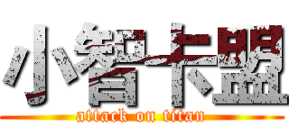 小智卡盟 (attack on titan)