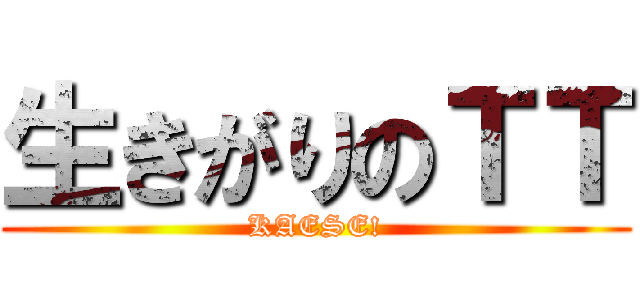 生きがりのＴＴ (KAESE!)