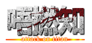 唔撚知 (attack on titan)