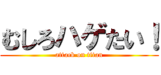 むしろハゲたい！ (attack on titan)