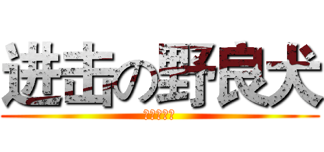 进击の野良犬 (台北我來也)
