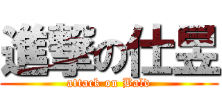 進撃の仕昱 (attack on Bald)