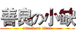 善良の小缺 (attack on titan)