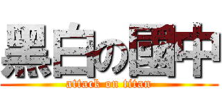 黑白の國中 (attack on titan)