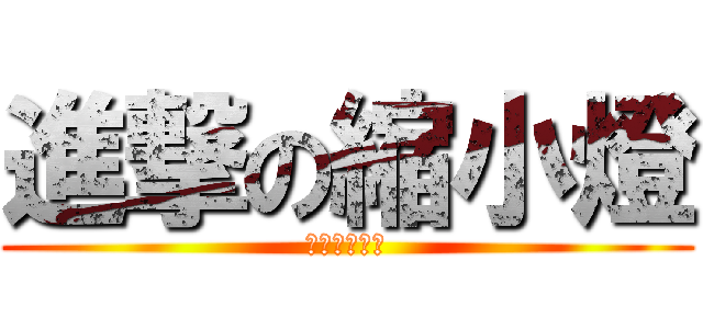 進撃の縮小燈 (纘鷺帥纘鷺帥)