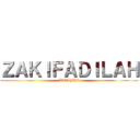 ＺＡＫＩＦＡＤＩＬＡＨ (WOLFIE)