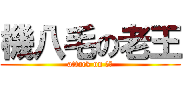 機八毛の老王 (attack on 五滴)