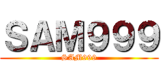 ＳＡＭ９９９ (SAM999)