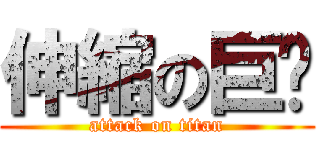 伸縮の巨屌 (attack on titan)