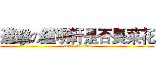 進擊の鐘明軒是否長菜花 (attack on titan)
