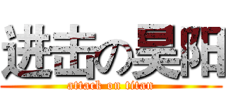 进击の昊阳 (attack on titan)