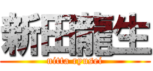 新田龍生 (nitta ryusei)