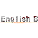 Ｅｎｇｌｉｓｈ Ｂ (attack on titan)