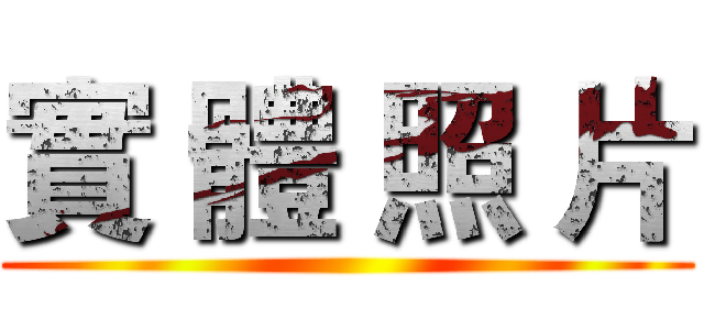 實 體 照 片 ()