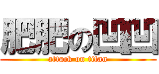 肥肥の凹凹 (attack on titan)