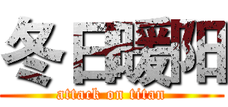 冬日暖阳 (attack on titan)