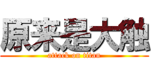 原来是大触 (attack on titan)