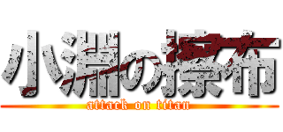 小淵の擦布 (attack on titan)