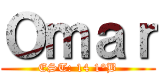 Ｏｍａｒ (EST: 14 1°B)