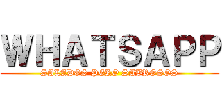 ＷＨＡＴＳＡＰＰ (SALADOS PERO SABROSOS)