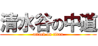 清水谷の中道 (attack on titan)