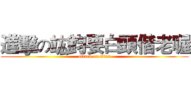 進擊の竑鈞要白頭偕老喔 (attack on titan)