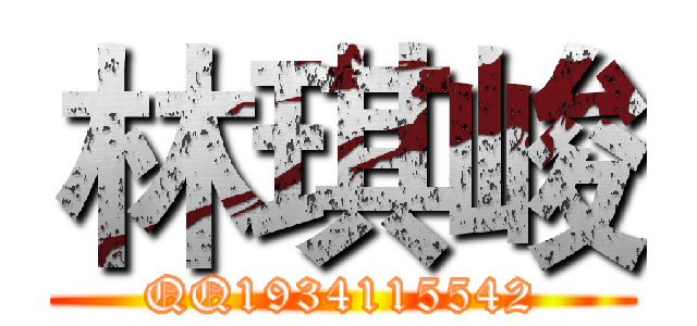 林琪峻 (QQ1934115542)