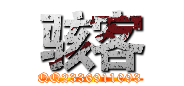 骇客 (QQ2336911093)