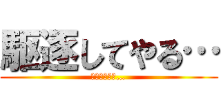 駆逐してやる… (駆逐してやる…)