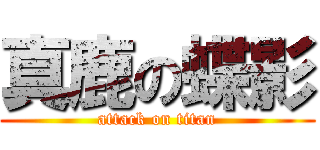 真鹿の蝶影 (attack on titan)