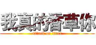 我真的香草你 (attack on titan)
