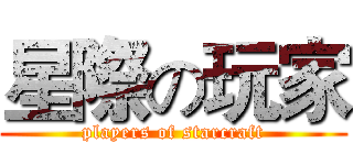 星際の玩家 (players of starcraft)