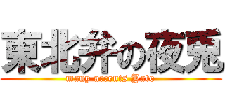 東北弁の夜兎 (many accents Yato)