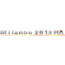 Ｍｉｌａｎｏｏ ２０１３ ＨＡＬＬＯＷＥＥＮ (attack on titan)