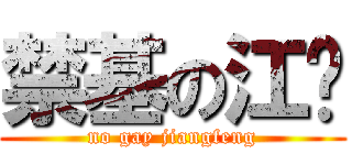 禁基の江枫 (no gay jiangfeng)