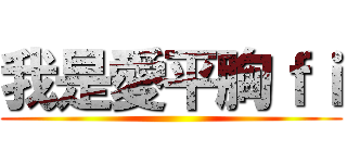 我是愛平胸ｆｉ ()