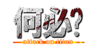 何必呢 (attack on titan)