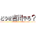 どうせ吉川やろ？ (attack on titan)