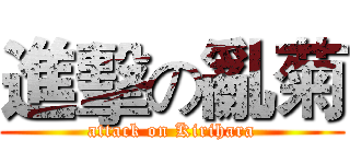 進擊の亂菊 (attack on Kirihara)