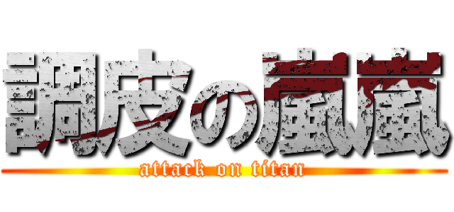 調皮の嵐嵐 (attack on titan)